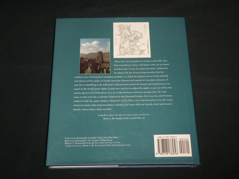 1993 WAINWRIGHT'S TOUR IN THE LAKE DISTRICT WHITSUNTIDE HARDCOVER BOOK - R 706H