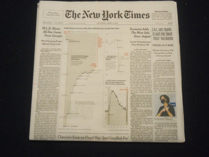 2021 APRIL 3 NEW YORK TIMES - DRIVER RAMS CAR AT CAPITOL, KILLING ONE OFFICER
