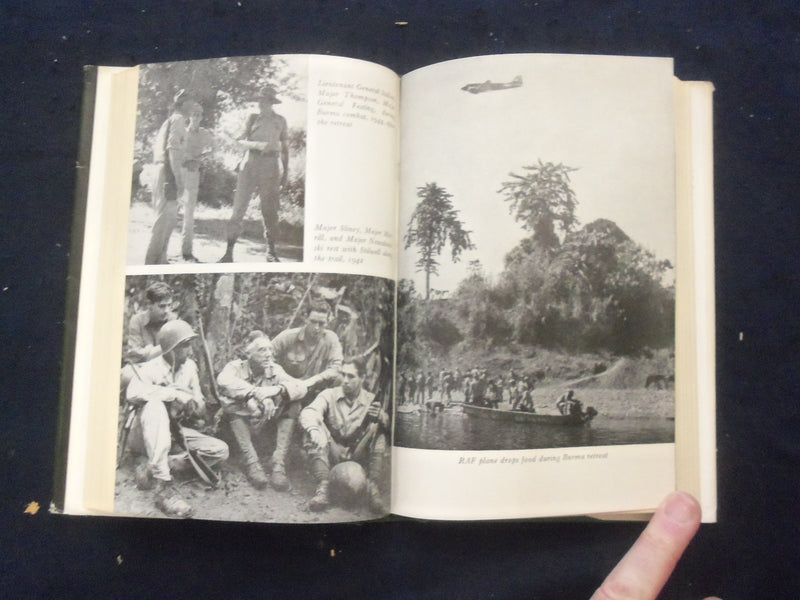1946 WRATH IN BURMA HARDCOVER BOOK BY FRED ELDRIDGE - KD 8243