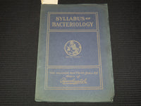 1901 SYLLABUS OF BACTERIOLOGY DESIGNED TO AID PHYSICIAN - 5 PLATES - J 7953