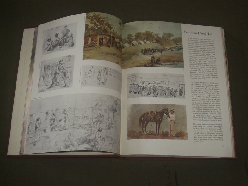 1960 THE AMERICAN HERITAGE PICTURE HISTORY OF THE CIVIL WAR SET OF 3 - I 1502