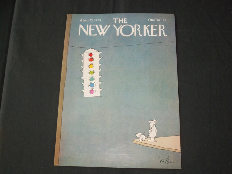 1979 APRIL 23 NEW YORKER MAGAZINE FRONT COVER ONLY - GREAT ART FOR FRAMING
