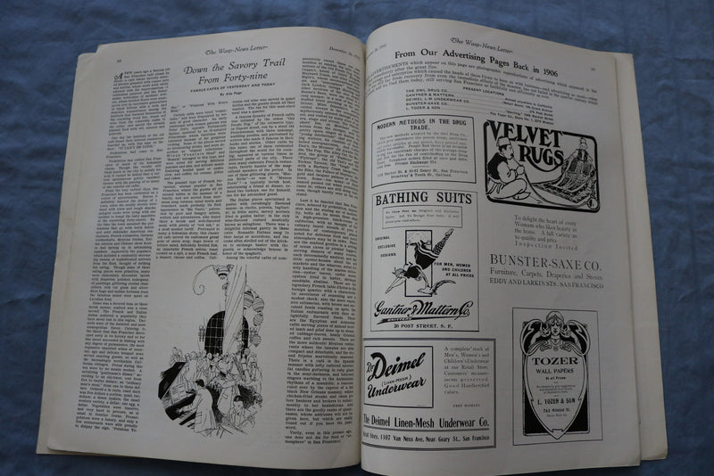1931 DECEMBER 26 THE WASP NEWS LETTER JOURNAL- 75TH ANNIVERSARY NUMBER- SP 4785J