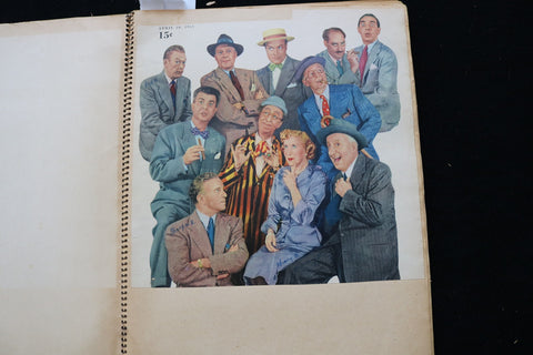 TELEVISION AND COWBOYS SCRAPBOOK - E 24947