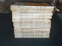 1923-25 HARPER'S MONTHLY MAGAZINE-LOT 19 ISSUES-NICE ILLUSTRATIONS & ADS-WR 102C