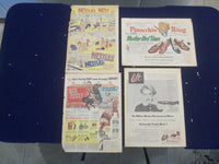 1930'S-1940 COLOR COMICS FULL PAGE ADS - LOT OF 68 - NP 5270