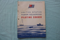 1959-1966 U.S. POWER SQUADRONS - SEAMSANSHIP PILOTING COURSE - LOT OF 4 - O 3936