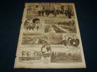1917 NOVEMBER 11 NEW YORK TIMES PICTURE SECTION - WILSON AT PRINCETON - NT 9375