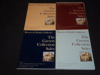 1979-1981 THE GARRETT COLLECTION SALES JOHN HOPKINS CATALOGS LOT OF 4 - O 3239K