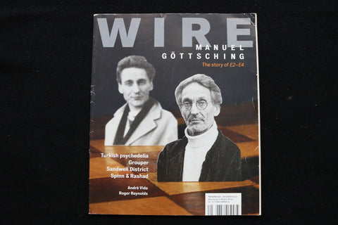 2011 DECEMBER WIRE MAGAZINE - MANUEL GOTTCHING COVER - E 25223
