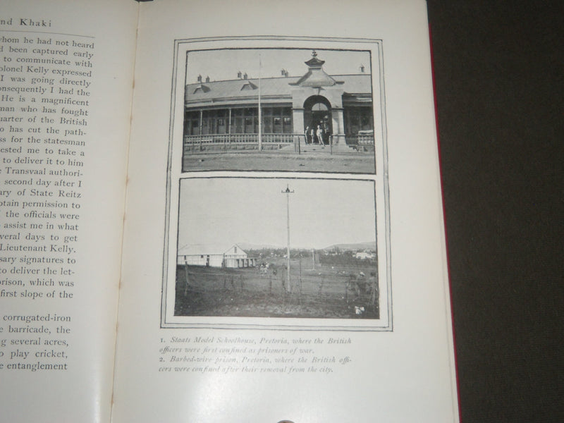 1901 BLUE SHIRT AND KHAKI BY JAMES F. J. ARCHIBALD BOOK - NICE PHOTOS - KD 4492