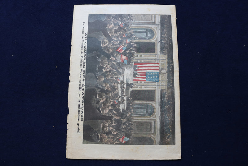1917 APR 22 LE PETIT JOURNAL SUPPLEMENT ILLUSTRE MAGAZINE -GEN. ROUSSKY- NP 8806