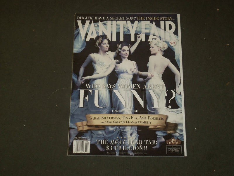 2008 APRIL VANITY FAIR MAGAZINE - SARAH SILVERMAN, TINA FEY, AMY POEHLER -B 2508