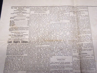 1887 SEPTEMBER 20 DAILY PEOPLE AND PATRIOT NEWSPAPER - CONCORD, NH - NP 3878R