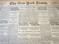 1926 AUGUST 5 NEW YORK TIMES - COOLIDGE RETURNS TO BOYHOOD HOME - NT 5569