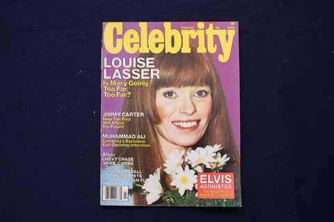 1977 FEBRUARY CELEBRITY MAGAZINE - LOUISE LASSER COVER - E 18957