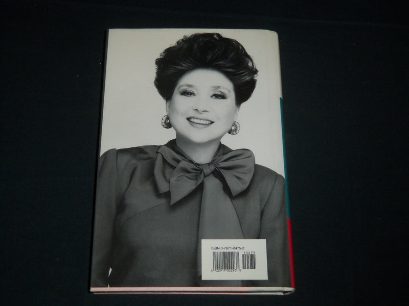 1995 IRON ROSE BOOK SIGNED BY CINDY ADAMS - SUSAN CRIMP - FIRST EDITION- KD 5523