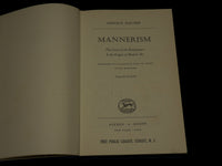 1965 MANNERISM HARDCOVER BOOK BY ARNOLD HAUSER - VOLUME 2 - PLATES - KD 7311