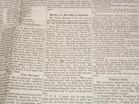 1852 DECEMBER 23 DEMOCRATIC ADVOCATE NEWSPAPER - PRES. PIERCE - MAINE - NP 2152K