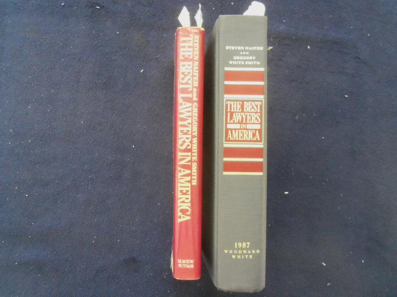 1983 & 1987 THE BEST LAWYERS IN AMERICA HARDCOVER BOOKS - 2 VOLUMES - KD 8830