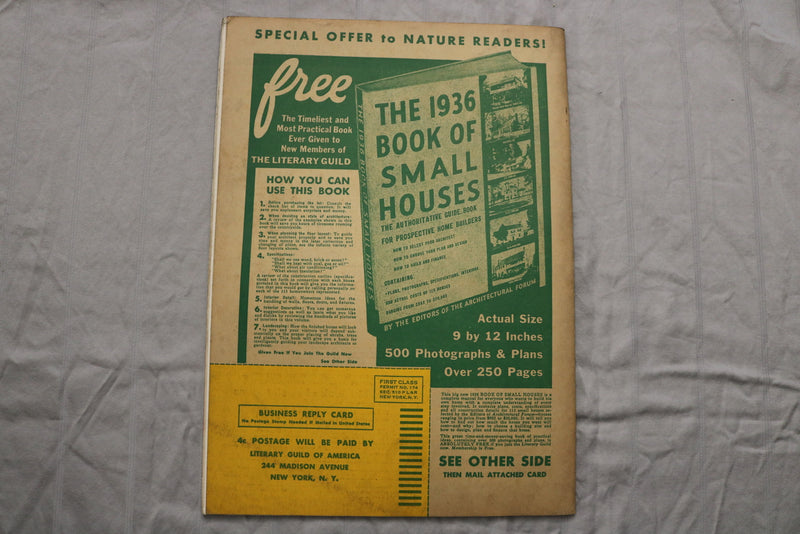 1936 AUGUST NATURE MAGAZINE - ST 6922G