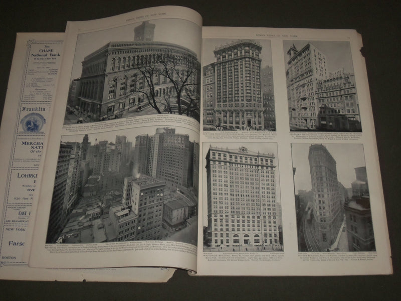 1905 KING'S VIEWS NEW YORK SOFTCOVER BOOK - GREAT ILLISTRATIONS - J 2600