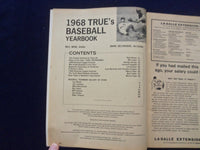 1968 TRUE'S BASEBALL YEARBOOK MAGAZINE - CARL YASTRZEMSKI - SP 6118U