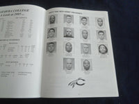 2005 SEP 3 FOOTBALL PROGRAM - CATAWBA COLLEGE VS LIVINGSTONE COLLEGE - SP 1217L