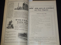 1906 APRIL ROD AND GUN IN CANADA AND MOTOR MAGAZINE - AUTO-ICEBOAT - J 8102