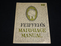1967 FEIFFER'S MARRIAGE MANUAL SOFTCOVER BOOK BY JULES FEIFFER - J 6961