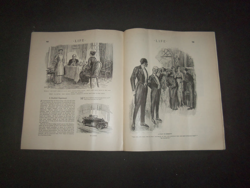 1919 NOVEMBER 27 LIFE MAGAZINE - 