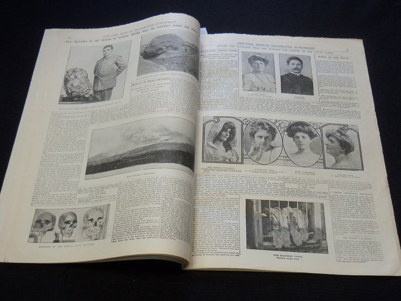1902 OCTOBER 5 NEW YORK TRIBUNE ILLUSTRATED SUPPLEMENT - WHITE HOUSE - NP 9012