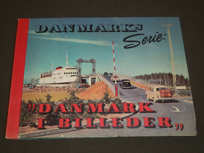 1950'S DANMARKS SERIE I BILLEDER BUILDING TOBACCO CARDS ALBUM - KD 3187