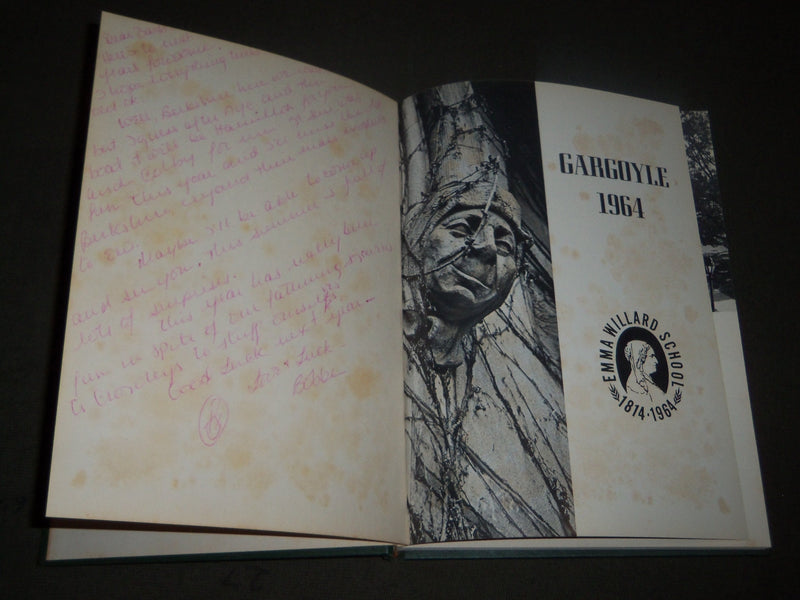 1964 GARGOYLE THE EMMA WILLARD SCHOOL YEARBOOK - TROY, NEW YORK - YB 1415
