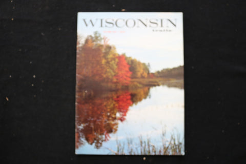 1976 AUTUMN WISCONSIN TRAILS MAGAZINE - WHITEFISH LAKE COVER - SP 4191G