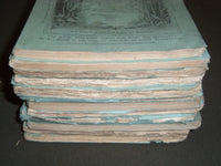 1868 PUTNAM'S MONTHLY MAGAZINE LOT OF 12 - VOLUME 1 - THOMAS NAST - WR 548