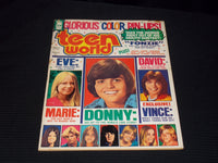 1975 MARCH TEEN WORLD MAGAZINE - DONNY OSMOND FRONT COVER - E 13373