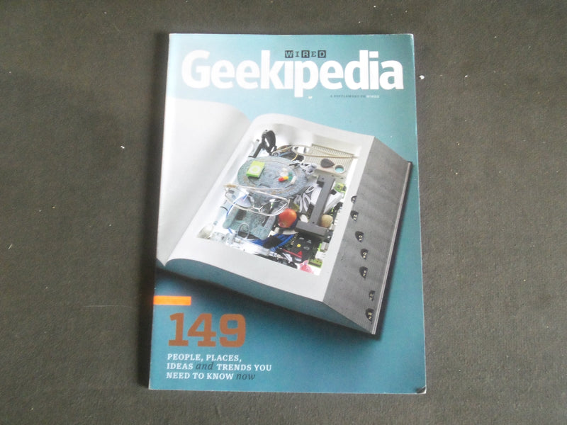 2007 WIRED GEEKIPEDIA SUPPLEMENT MAGAZINE - B 5341V