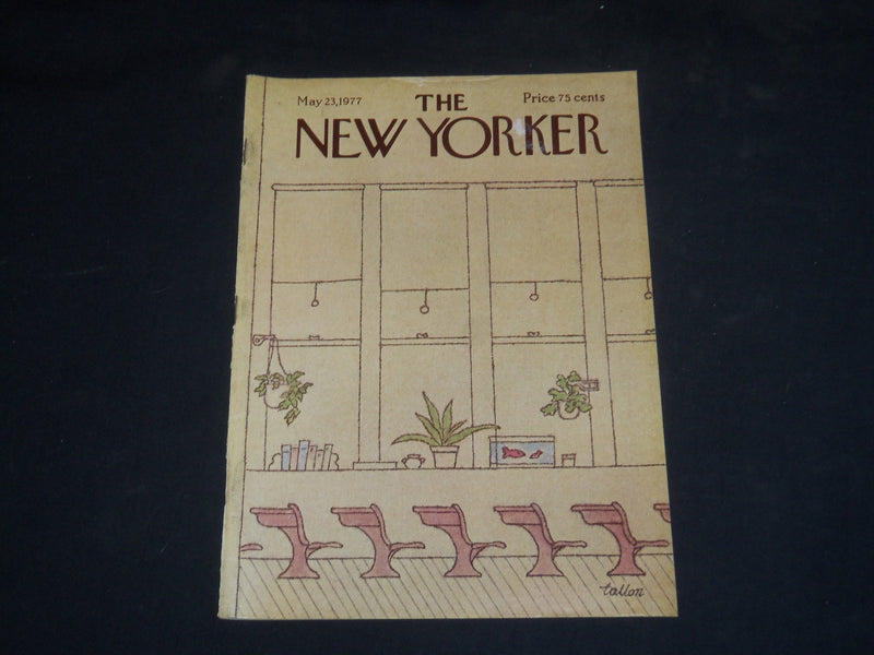 1977 MAY 23 THE NEW YORKER MAGAZINE - ILLUSTRATED COVER - NY 1220