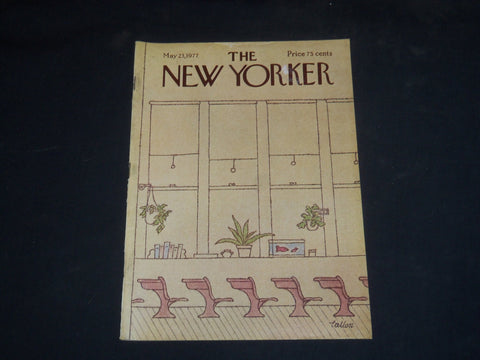 1977 MAY 23 THE NEW YORKER MAGAZINE - ILLUSTRATED COVER - NY 1220