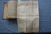 1828 PENNSYLVANIA SENATE JOURNAL 1828-29 SESSION VOL II - FOLD-OUTS - KD 9591