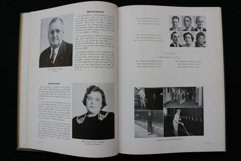 1944 THE AITCHPE HYDE PARK HIGH SCHOOL YEARBOOK - CHICAGO, ILLINOIS - YB 3504