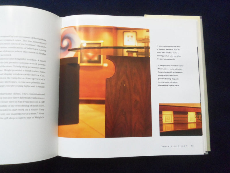 1994 DETAILS OF FRANK LLOYD WRIGHT, THE CALIFORNIA WORK HARDCOVER BOOK - KD 8593