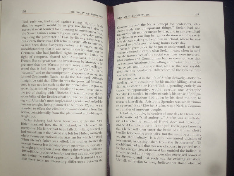 1984 THE STORY OF HENRI TOD HARDCOVER BOOK-BUCKLEY- SIGNED 1ST EDITION - KD 8980
