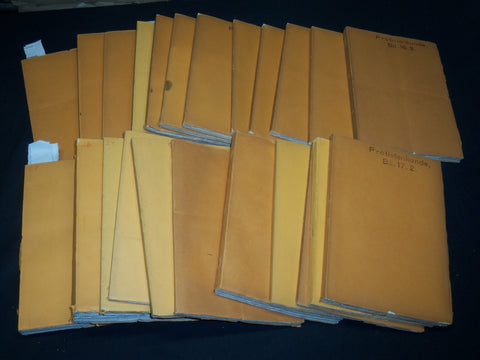 1909-1912 ARCHIV FUR PROTISTENKUNDE GERMAN VOLUME LOT OF 32 - GERMAN - WR 335C