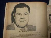 1955 PROFESSIONAL FOOTBALL OFFICAL 1955 YEAR BOOK OF THE NFL- 35TH ANNIV- B 6525