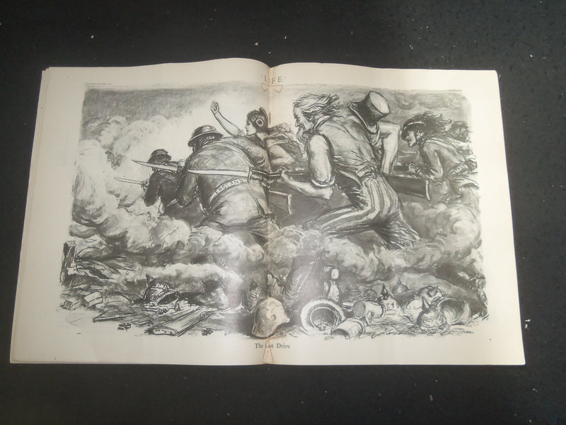 1918 NOVEMBER 21 LIFE MAGAZINE - 
