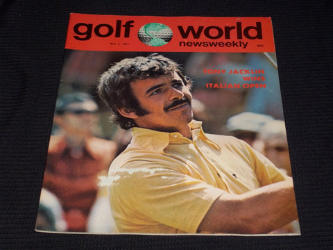 1973 MAY 4 GOLF WORLD NEWSWEEKLY MAGAZINE - TONY JACKLIN - E 6120