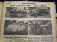 1966-1970 SPOKE WHEELS CAR NEWSPAPER LOT 45 ISSUES - TEXAS - PHOTOS - NP 1811