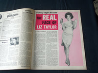 1962 APRIL THE NATIONAL POLICE GAZETTE MAGAZINE - ELIZABETH TAYLOR - B 5713